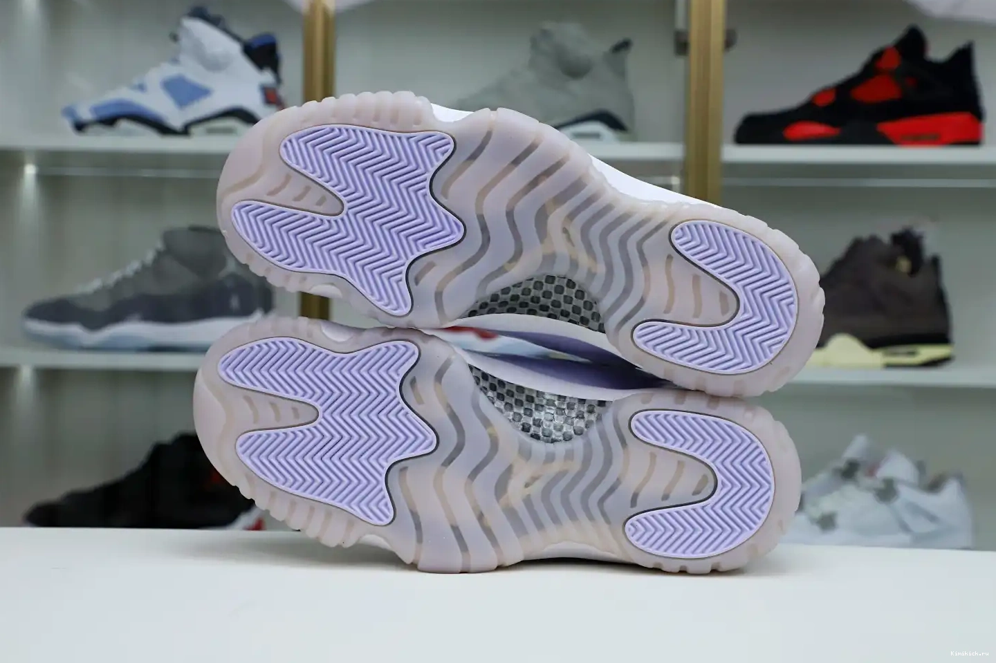 VIOLET Kimikick PURE 11 AIR LOW JORDAN 0531